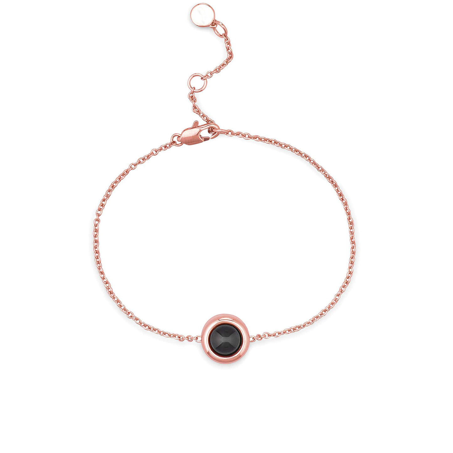 Pulsera con foto di cadena tipo cavo personalizzato