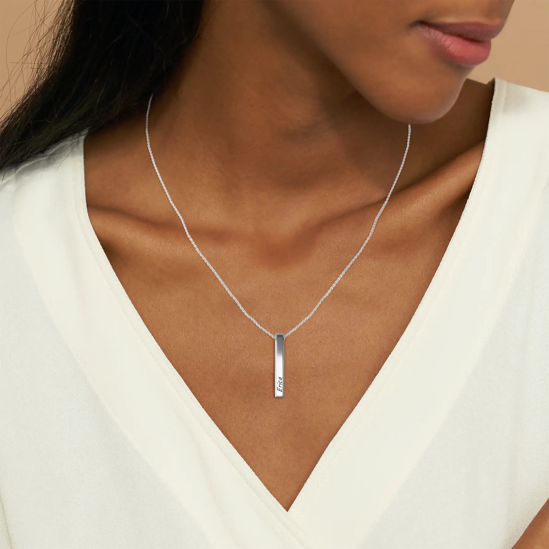 Collana con barra pilastro di musa