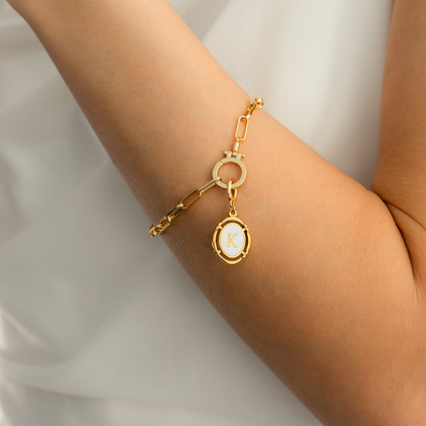 Charm iniziale vintage PJULAN