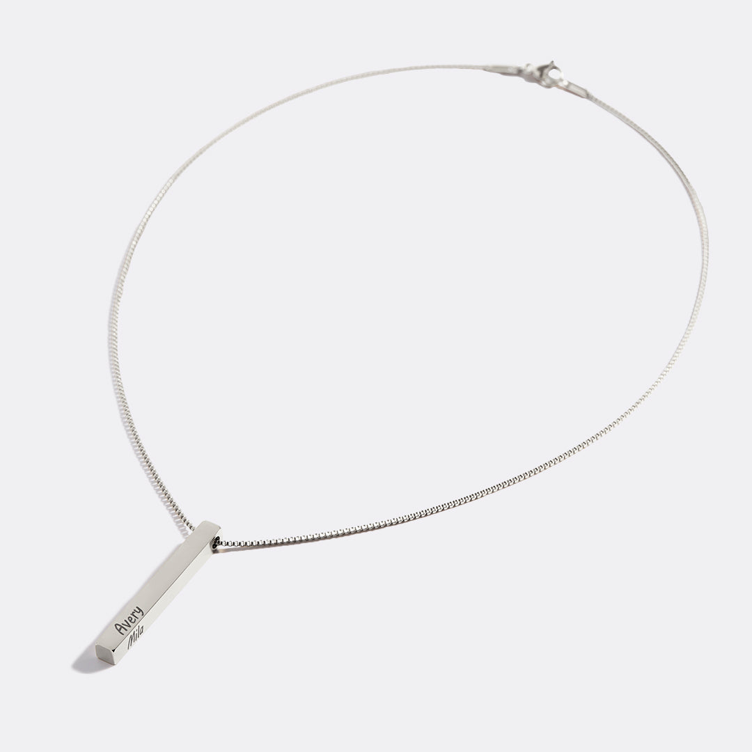 Collana con barra pilastro di musa