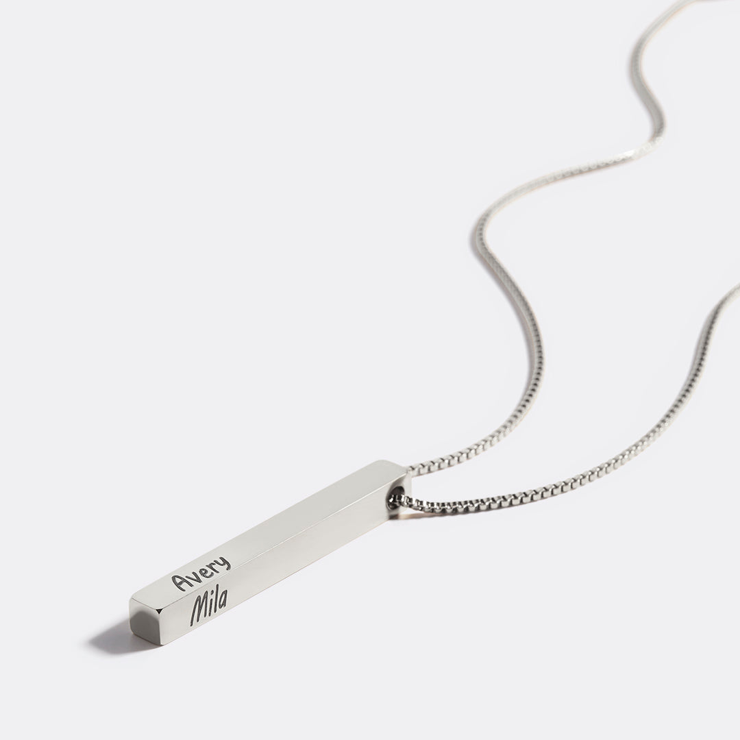 Collana con barra pilastro di musa