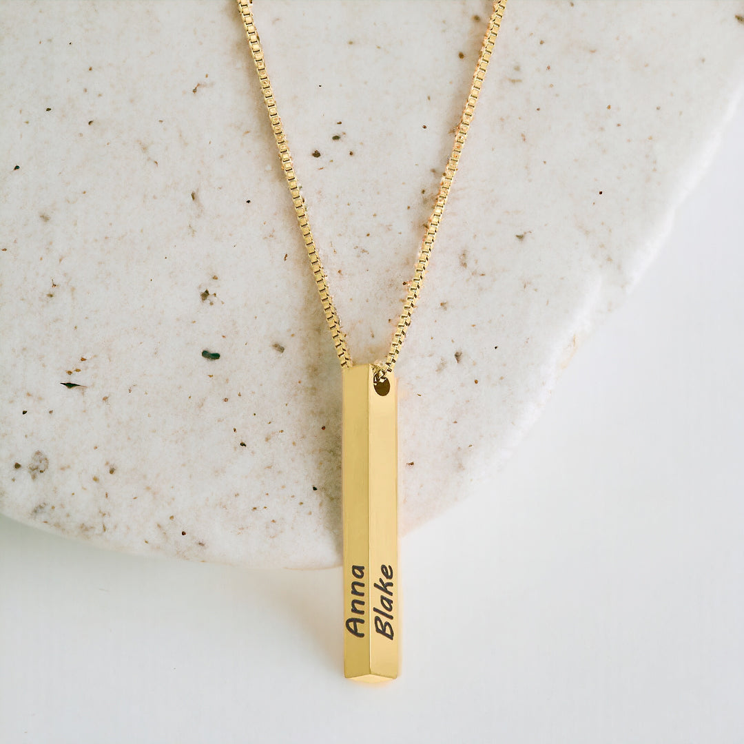 Collana con barra pilastro di musa