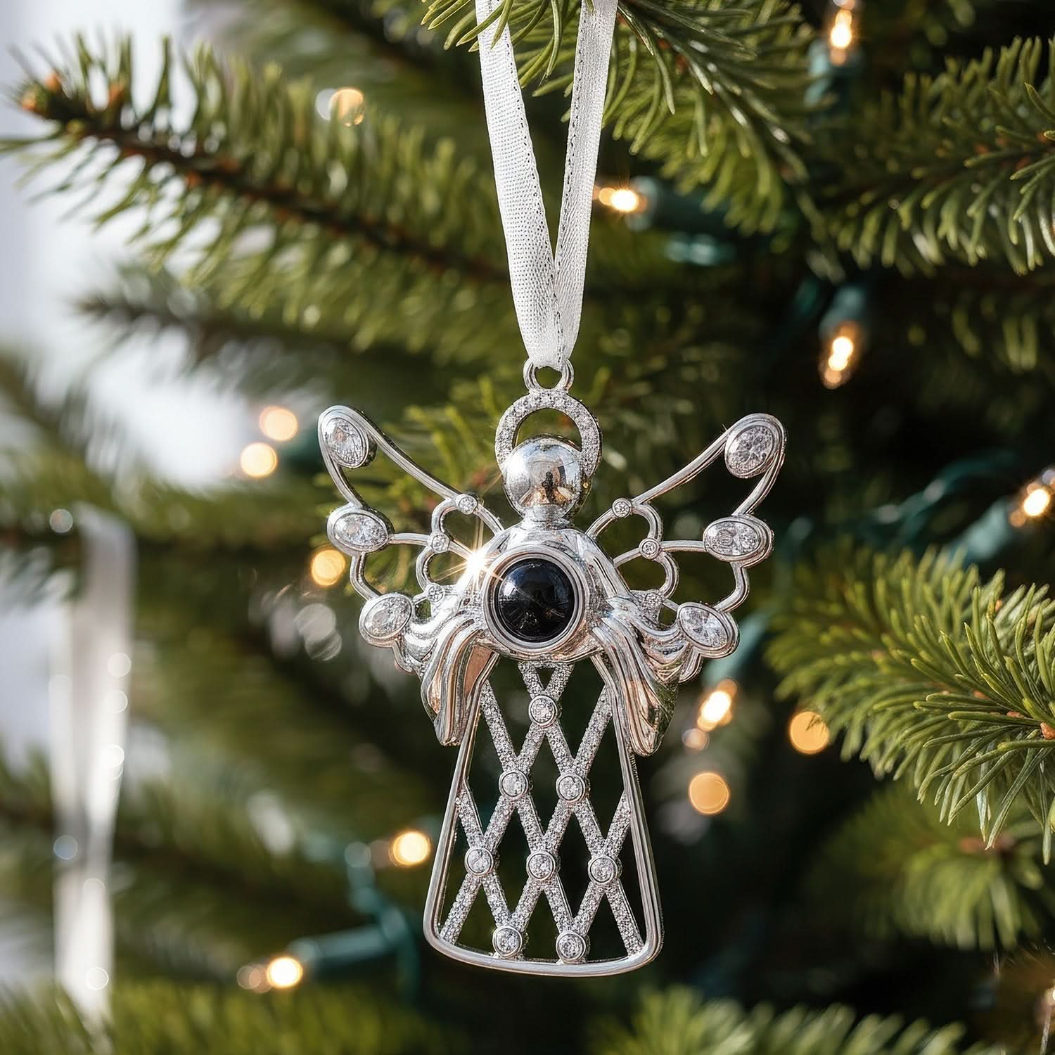 Decorazione fotografica personalizzata: Angelo che abbraccia