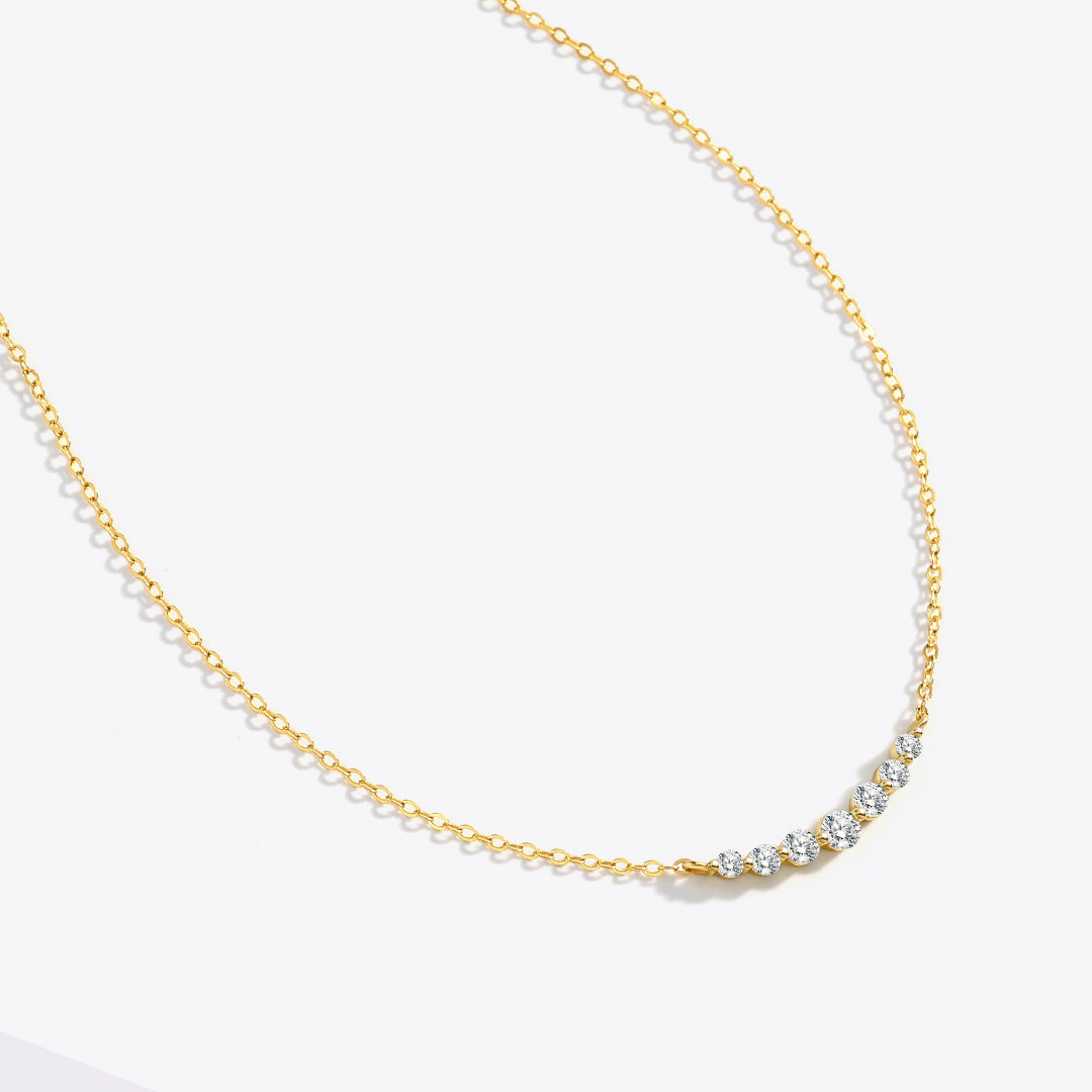 Collana Classica Arc con Diamanti