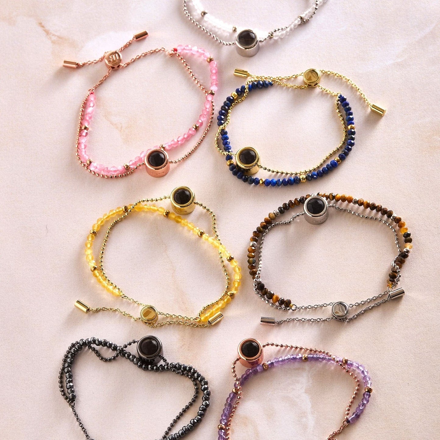 Bracciale in cristalli personalizzato