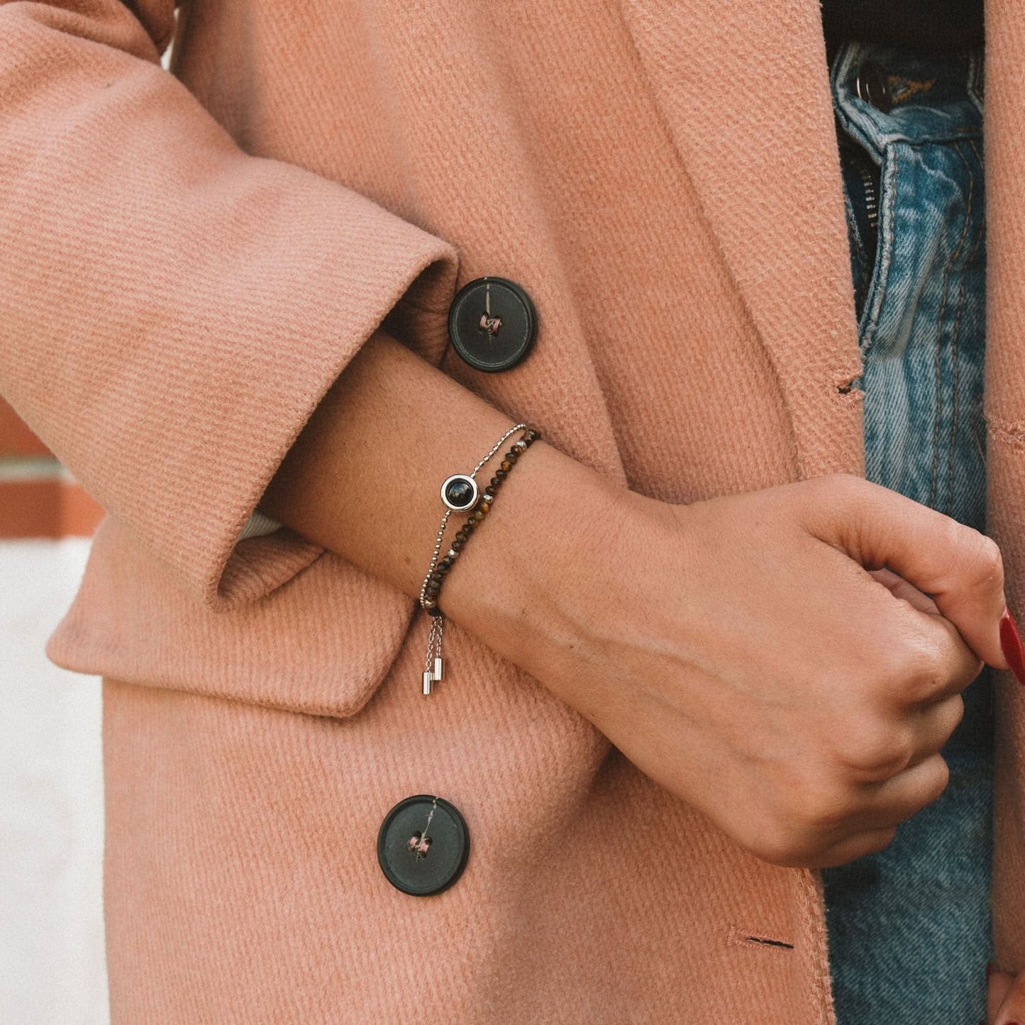 Bracciale in cristalli personalizzato