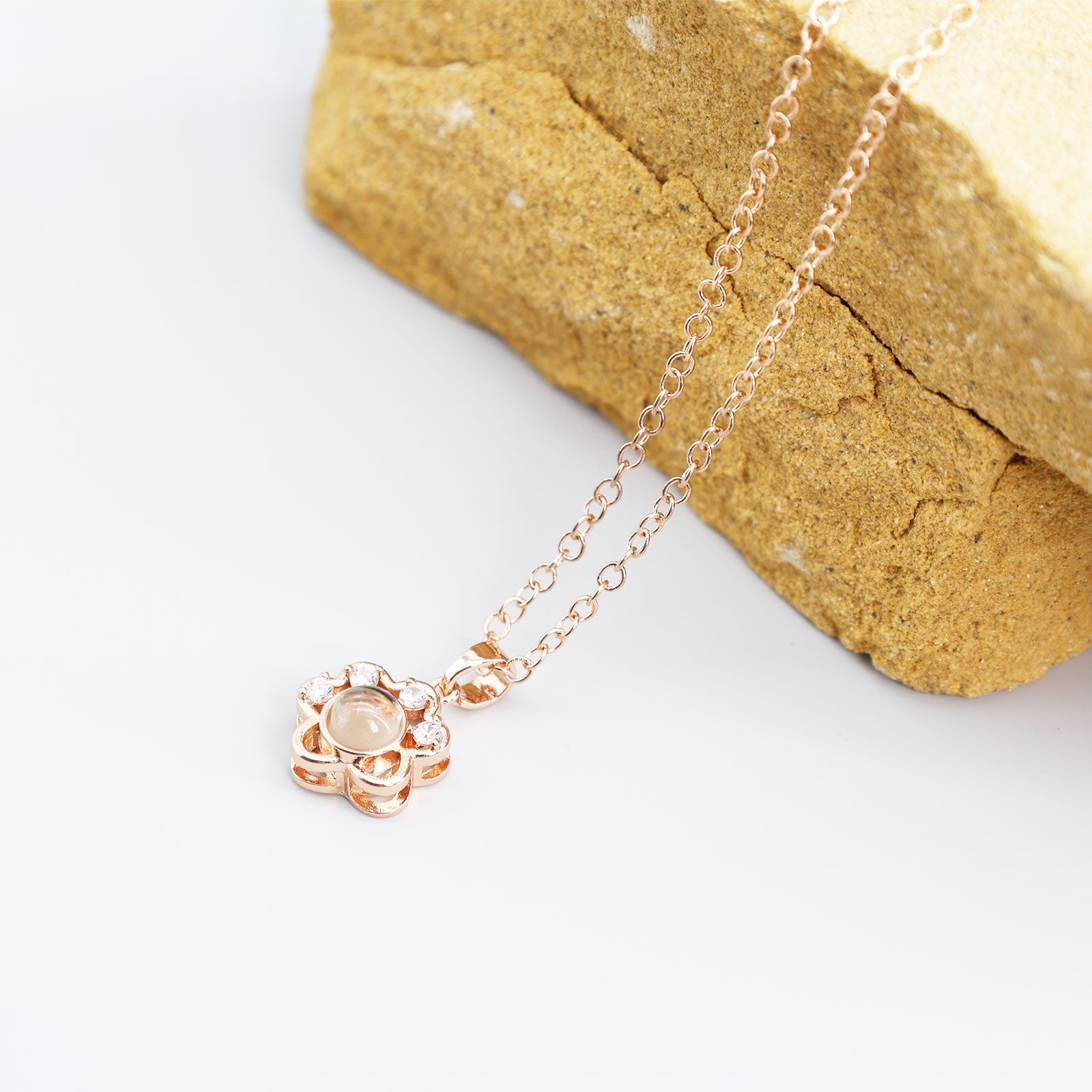 Collana personalizzata con zampa di gatto