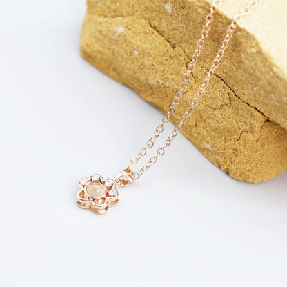 Collana personalizzata con zampa di gatto