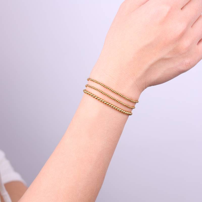 Set di bracciali a perline da impilare 433