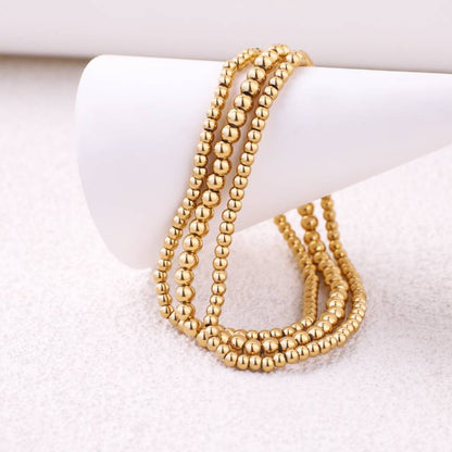 Set di bracciali a perline da impilare 433