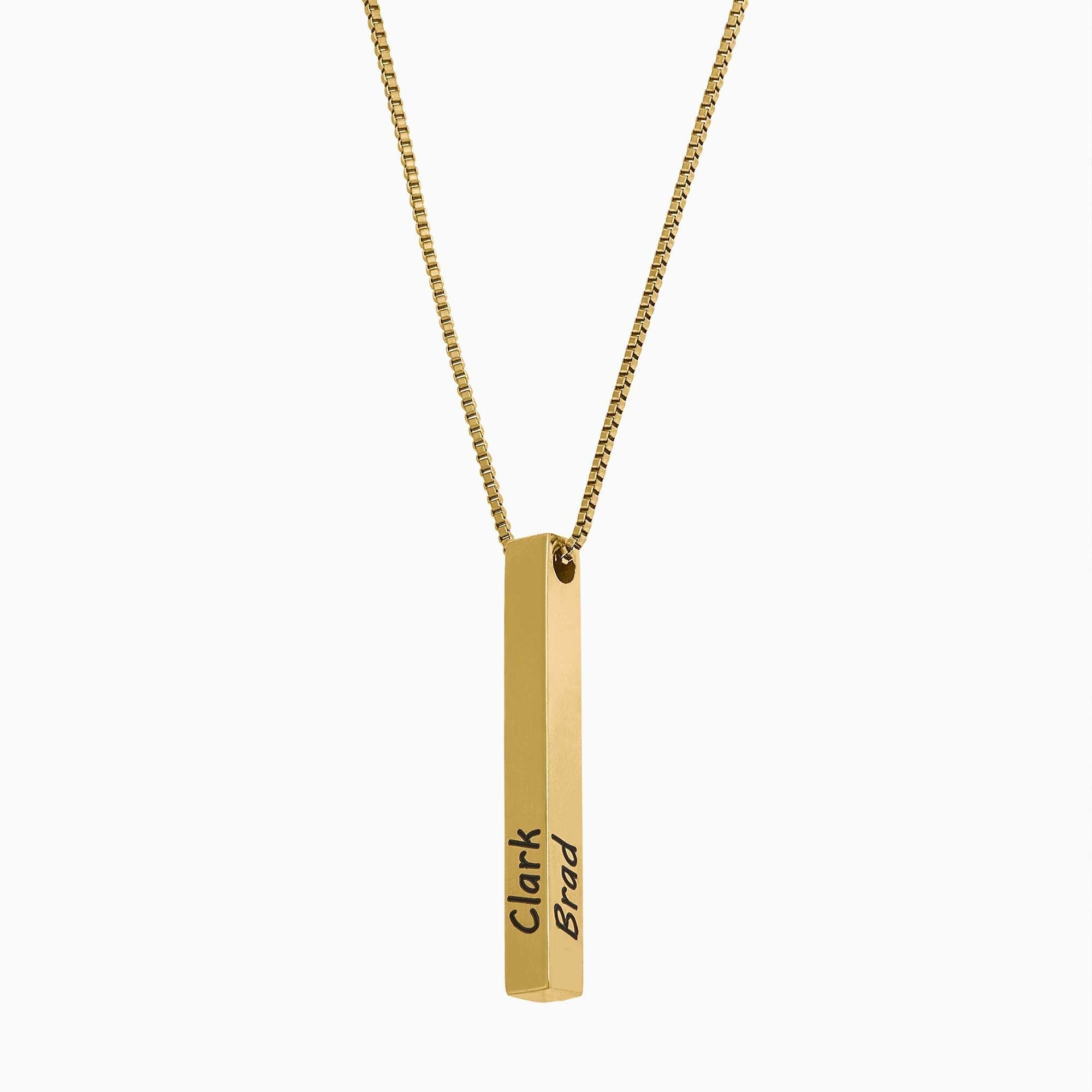 Collana con barra pilastro di musa