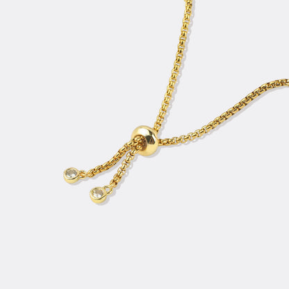 Bracciale con nome personalizzato a quadrifoglio
