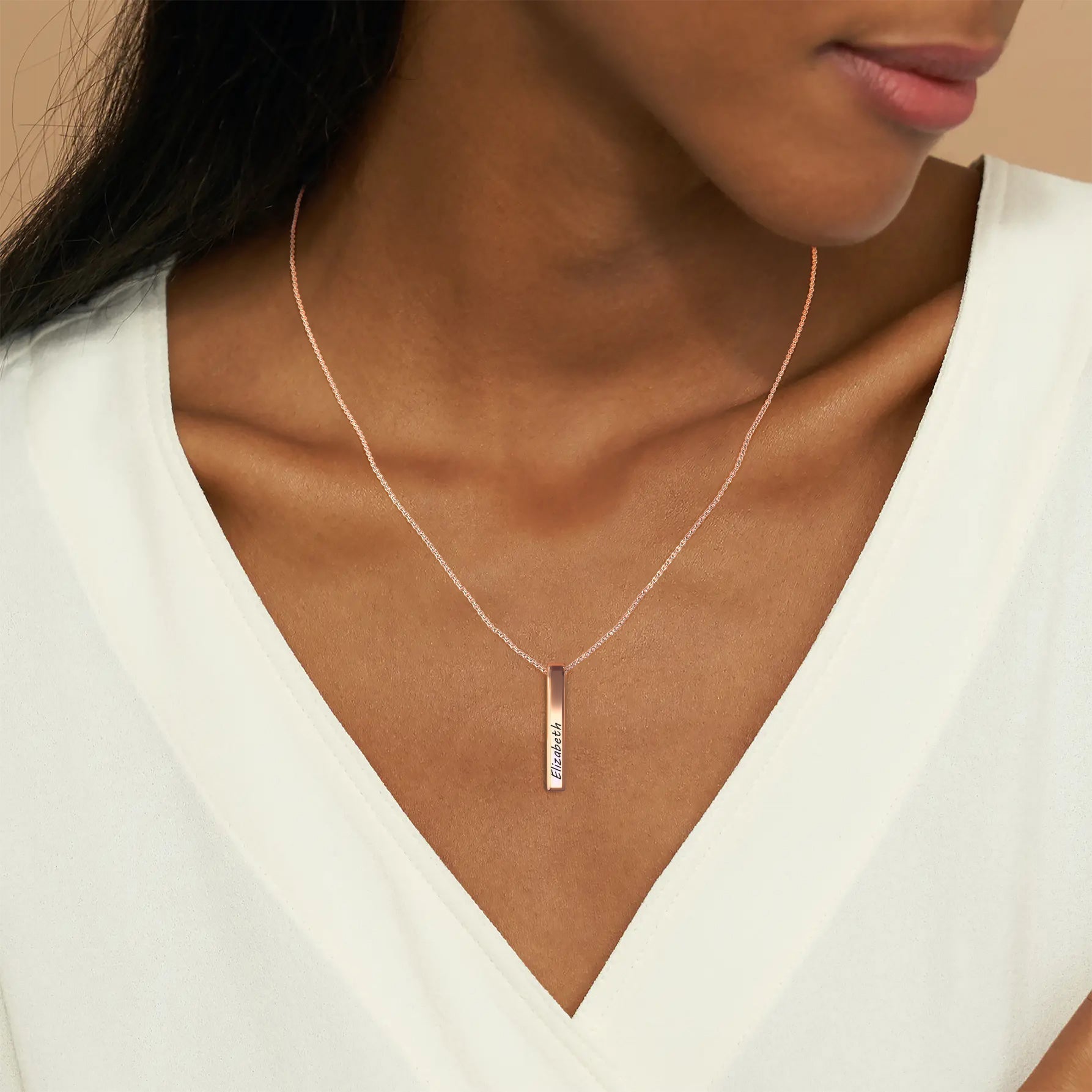 Collana con barra pilastro di musa