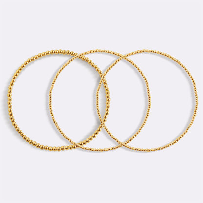 Set di bracciali a perline da impilare 322