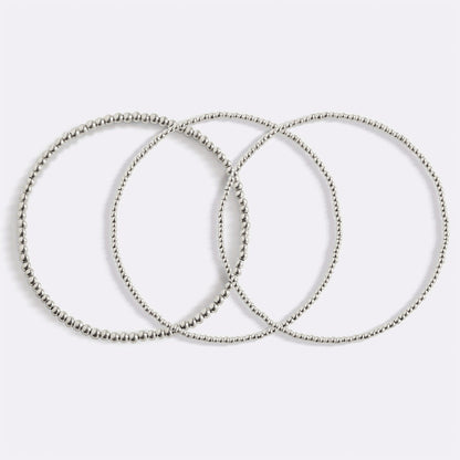 Set di bracciali a perline da impilare 322