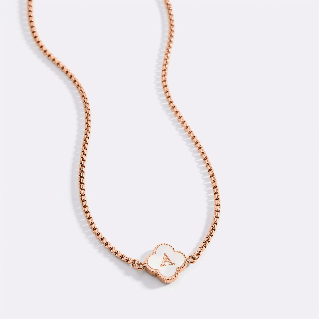 Collana con nome personalizzato Clover