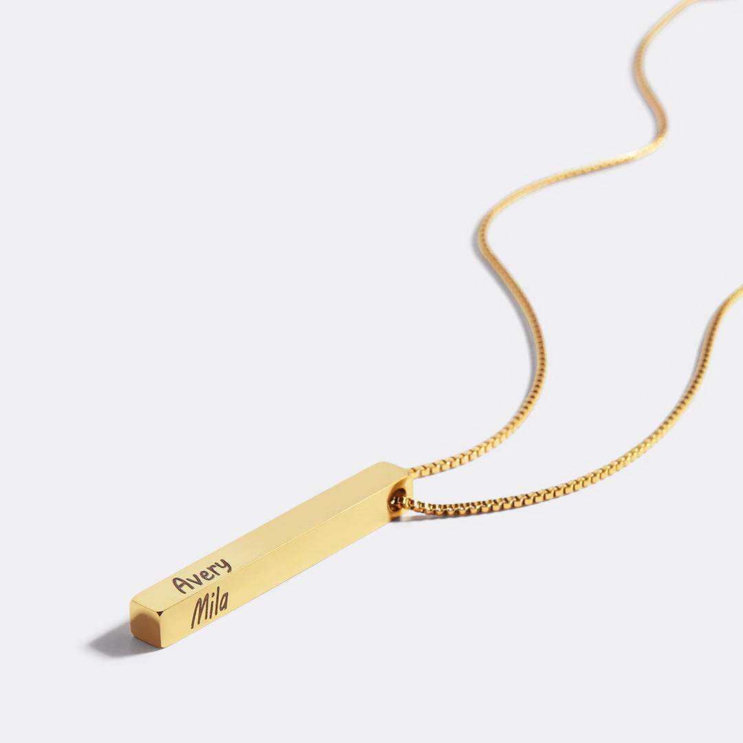 Collana con barra pilastro di musa