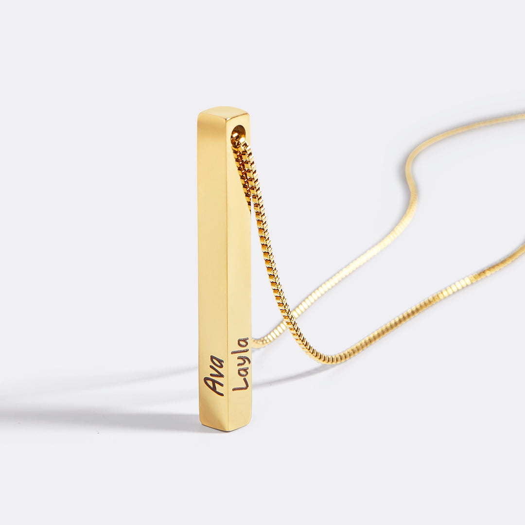 Collana con barra pilastro di musa