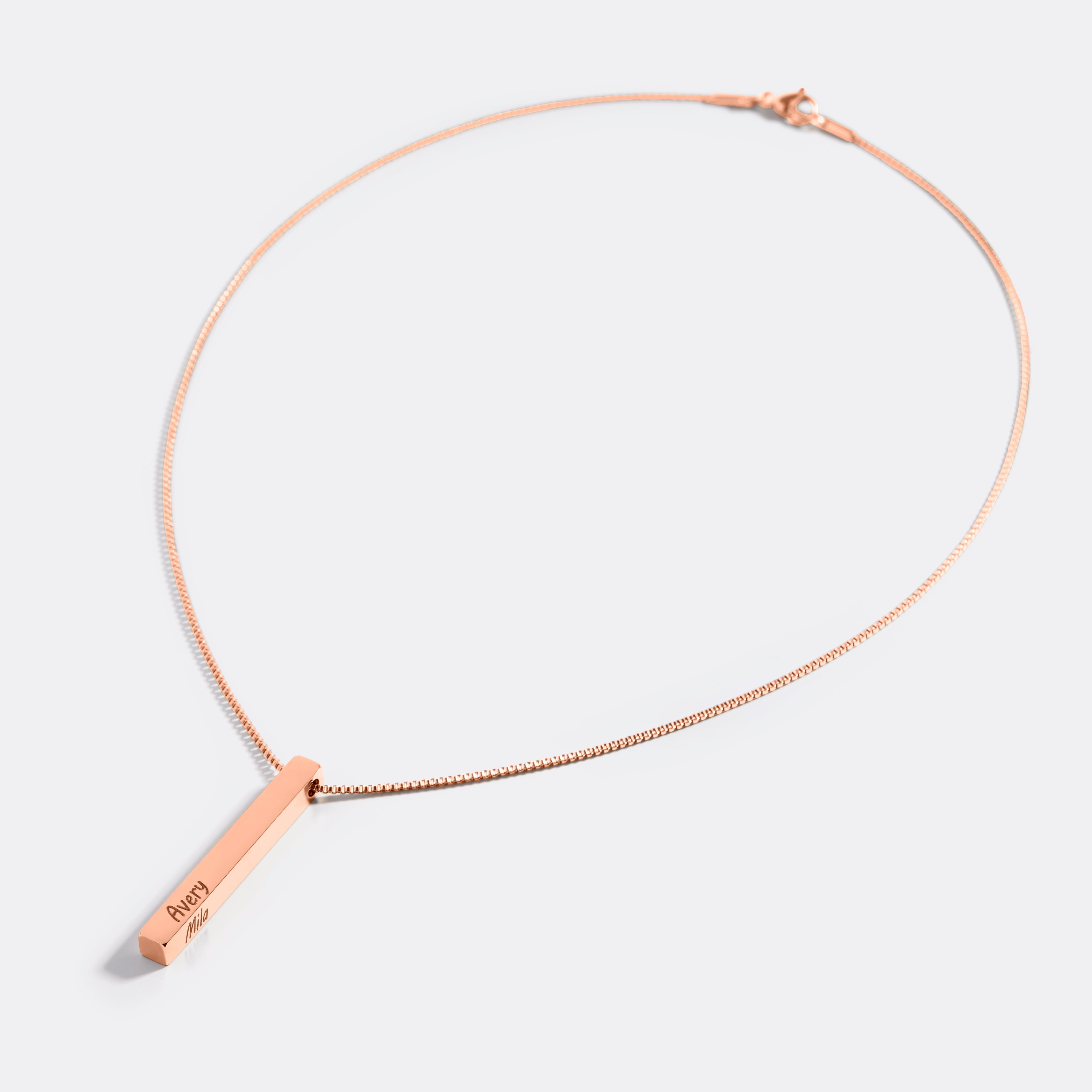 Collana con barra pilastro di musa
