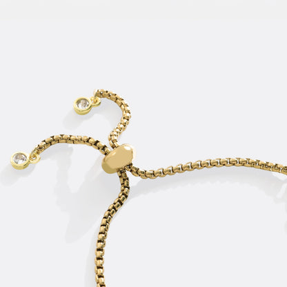 Bracciale smaltato a quadrifoglio