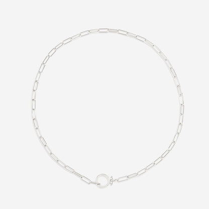 Collana Paperclip Menta PJULAN