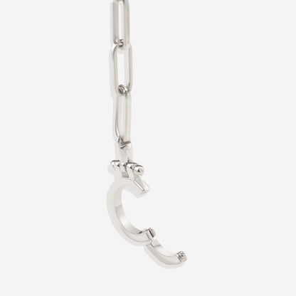 Collana Paperclip Menta PJULAN