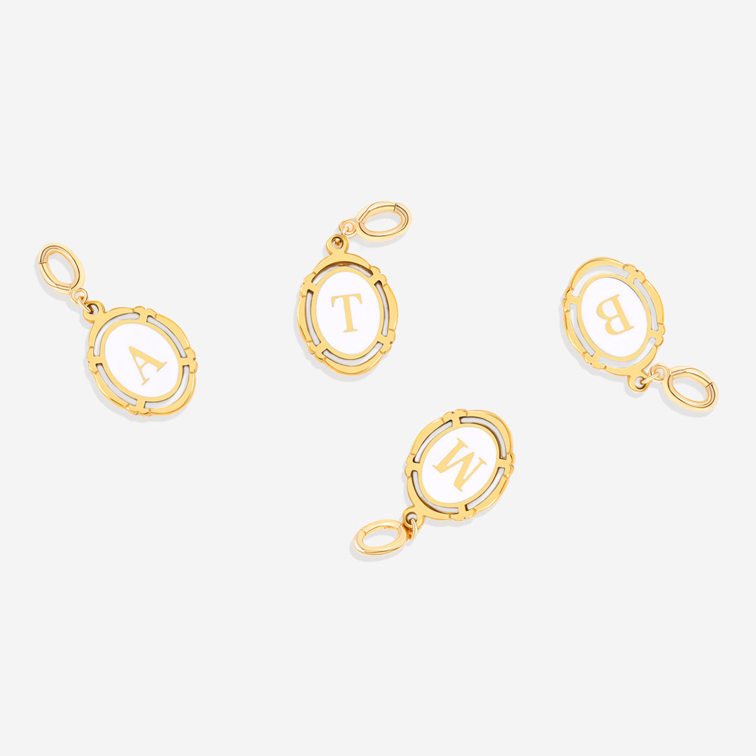 Charm iniziale vintage PJULAN