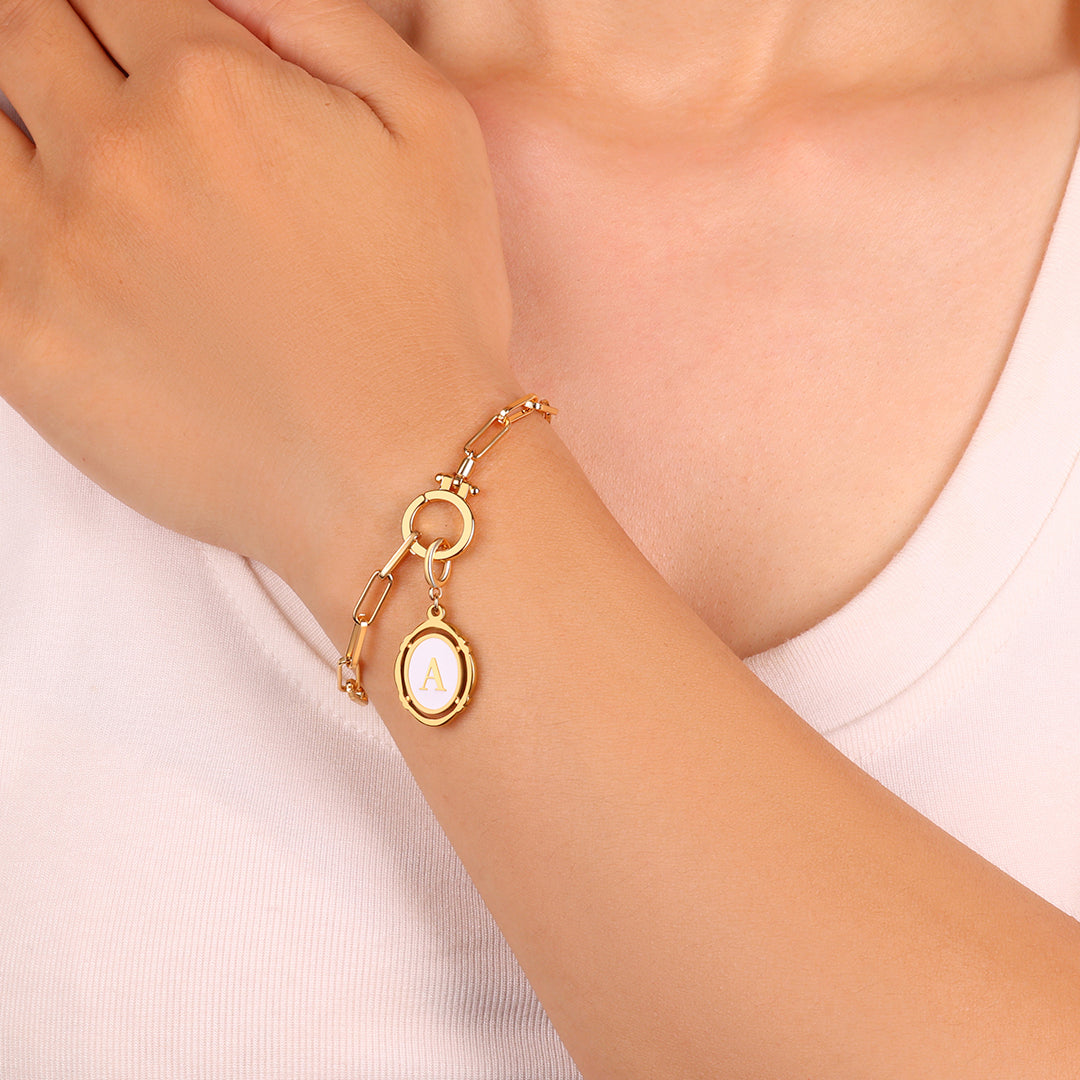 Charm iniziale vintage PJULAN