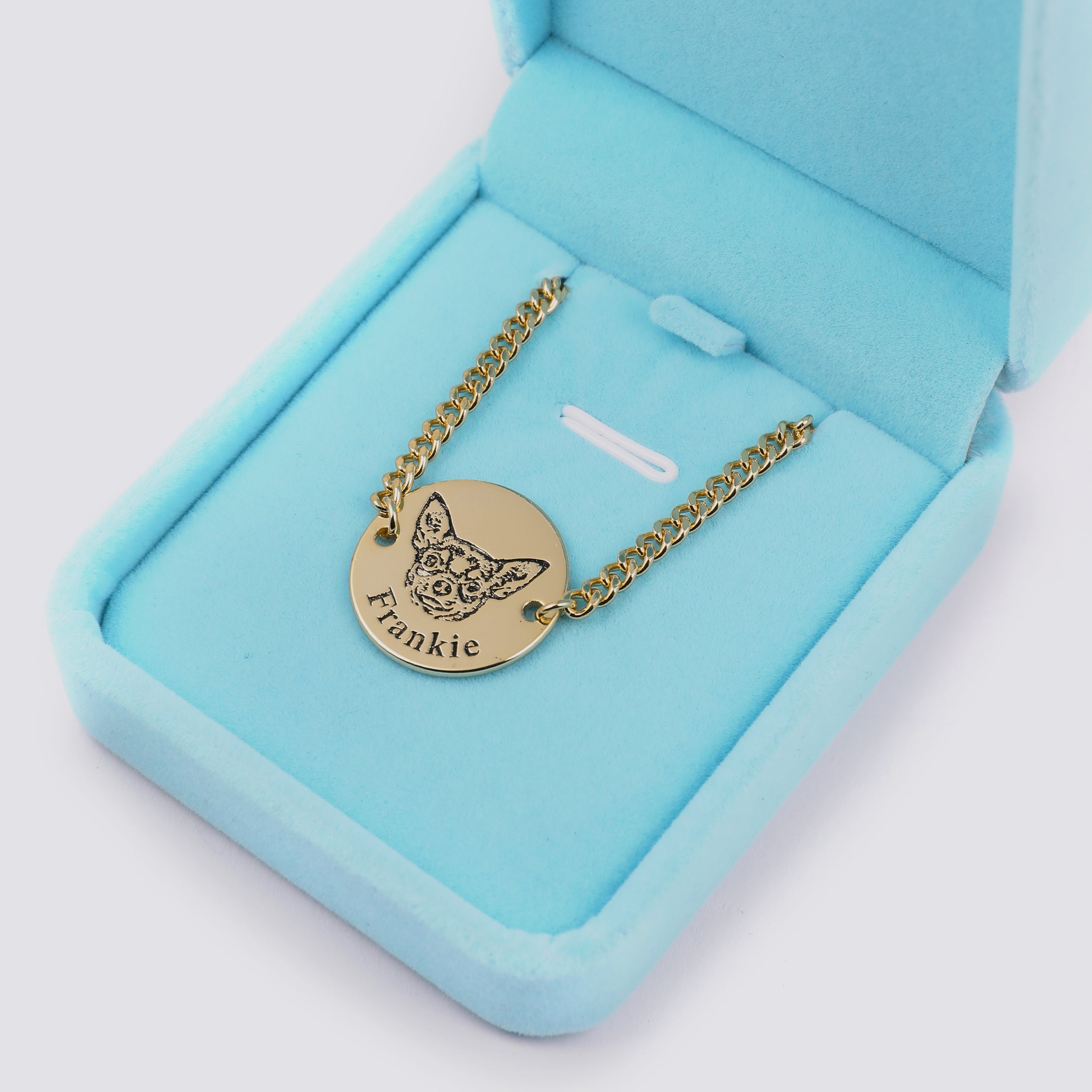 Bracciale con faccia di animale domestico