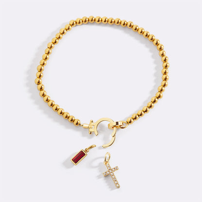 Charm a croce pavé
