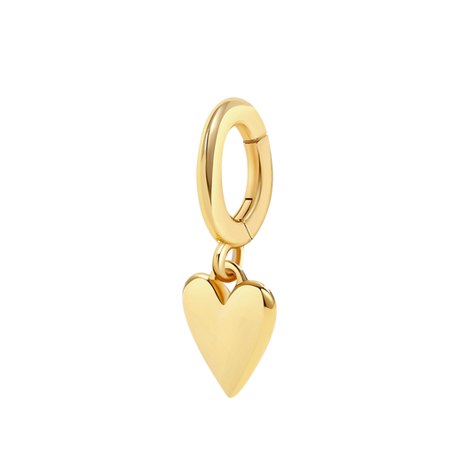 Charm a cuore minimalista