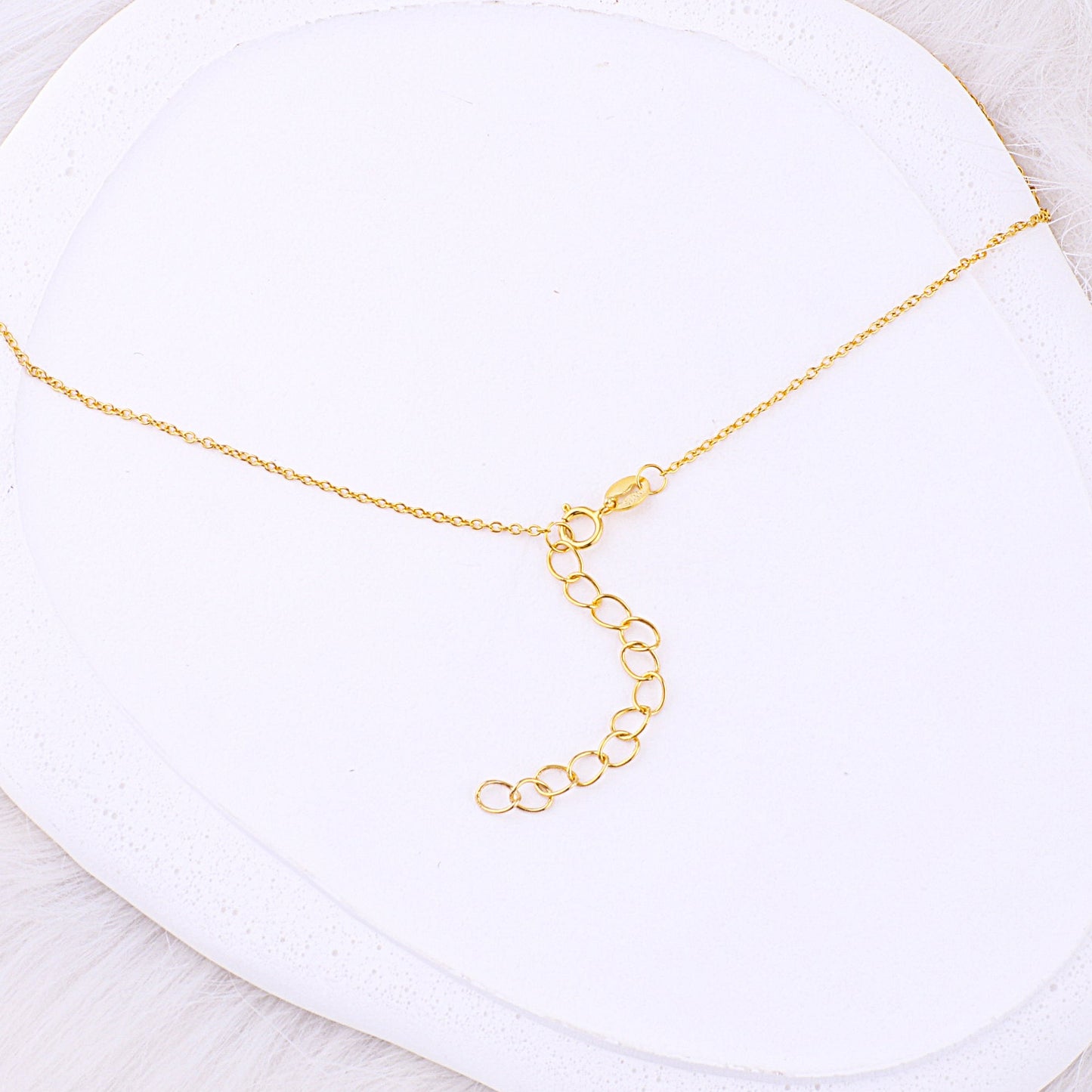 Collana Delicata con Pietre di Nascita della Famiglia