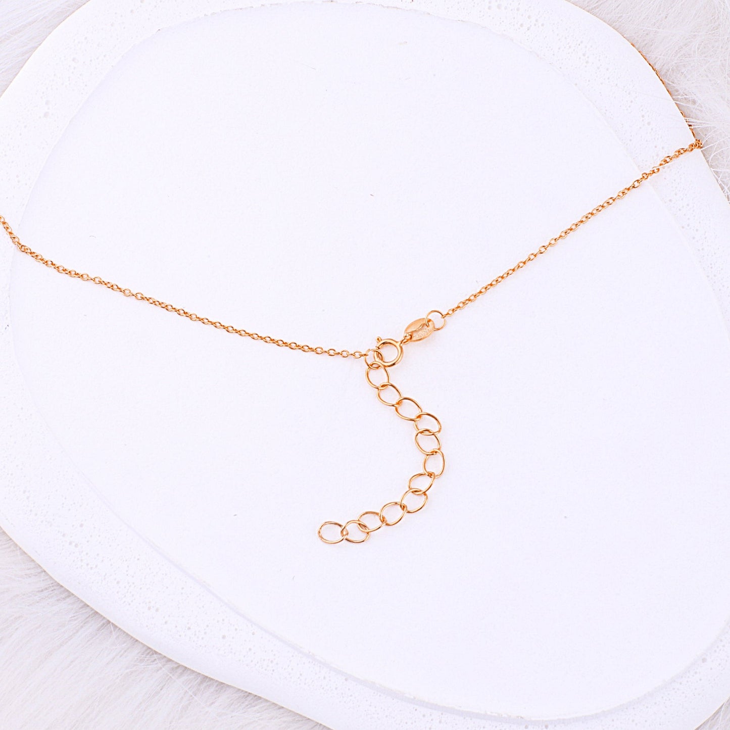 Collana Delicata con Pietre di Nascita della Famiglia