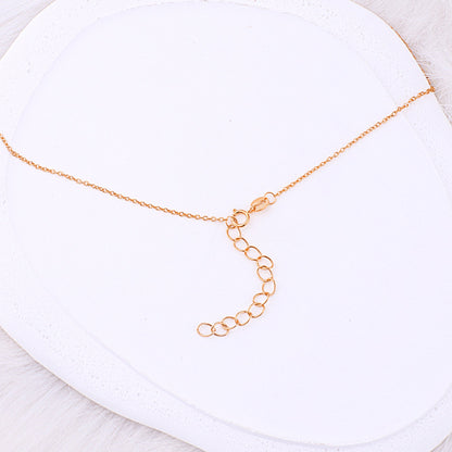 Collana Delicata con Pietre di Nascita della Famiglia