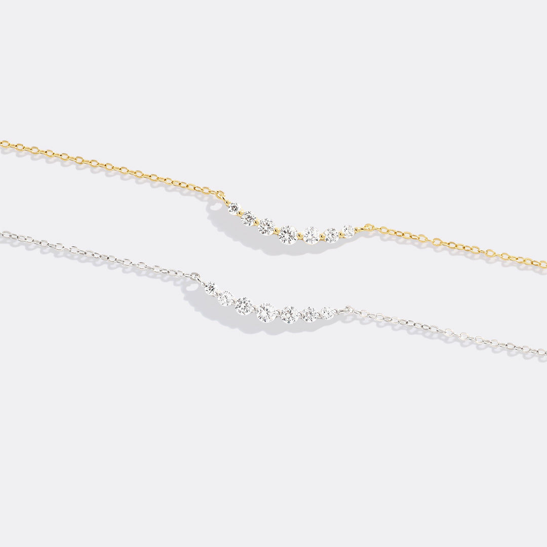 Collana Classica Arc con Diamanti
