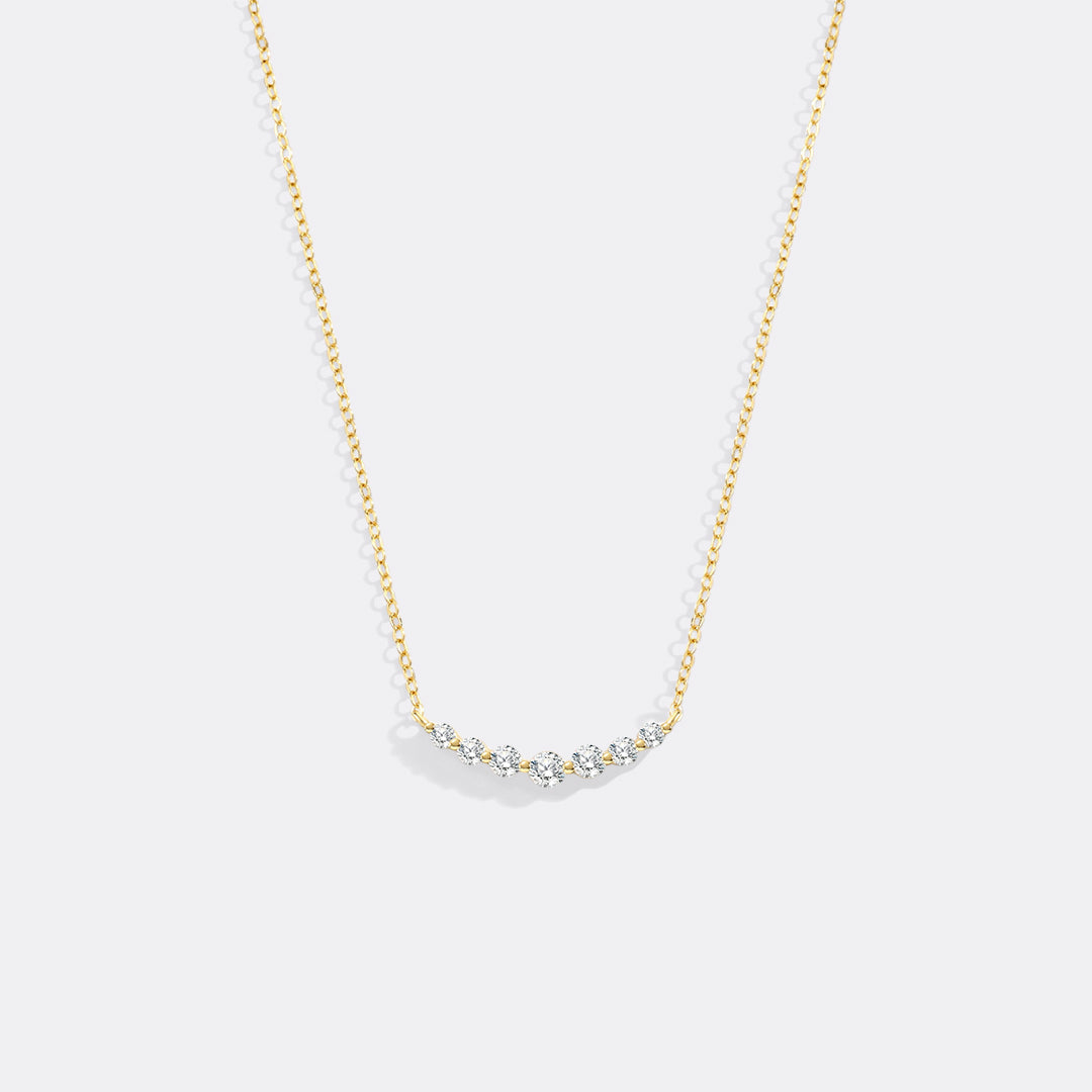 Collana Classica Arc con Diamanti