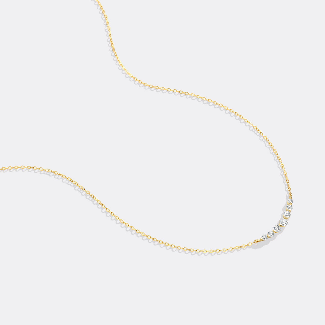 Collana Classica Arc con Diamanti