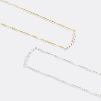 Collana Classica Arc con Diamanti