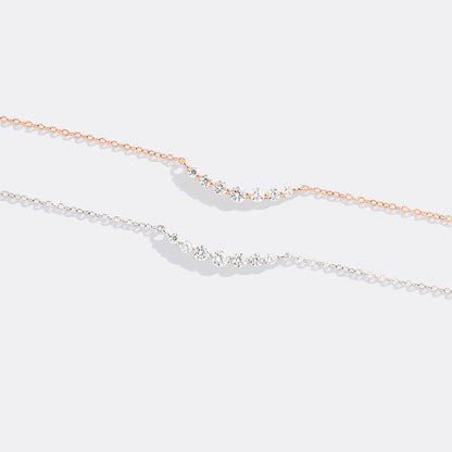 Collana Classica Arc con Diamanti