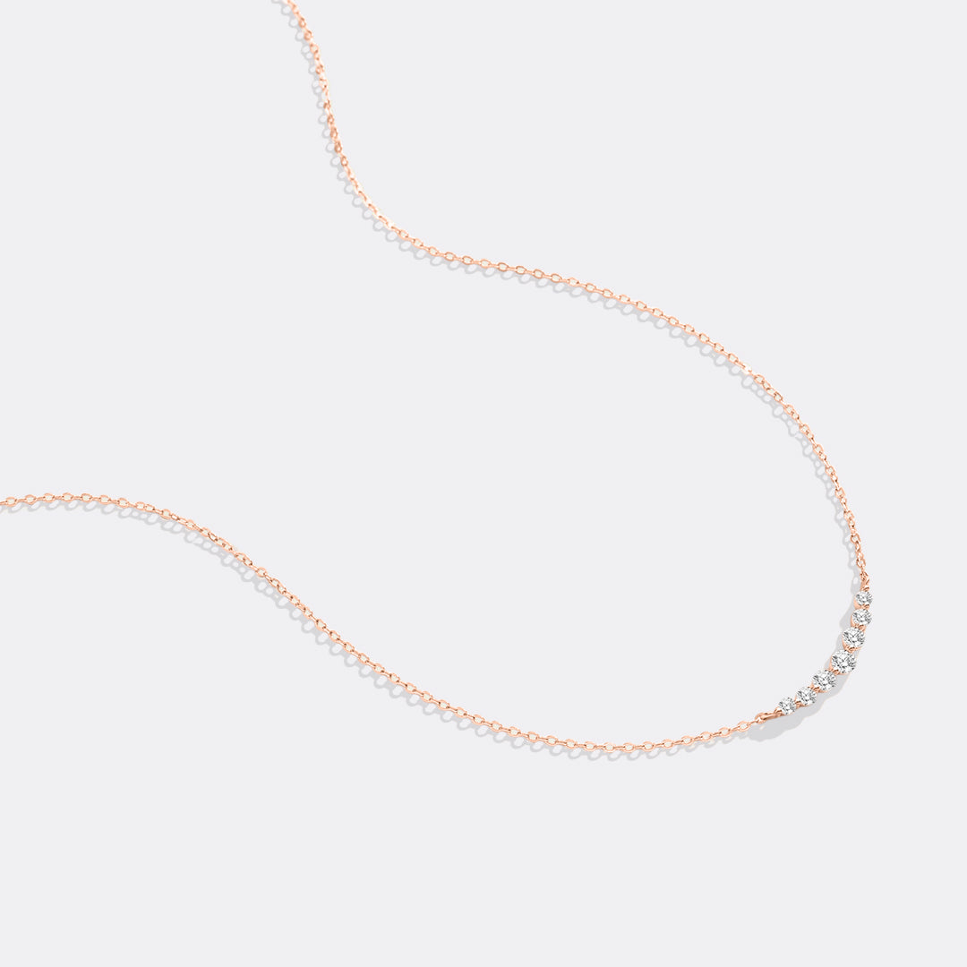 Collana Classica Arc con Diamanti