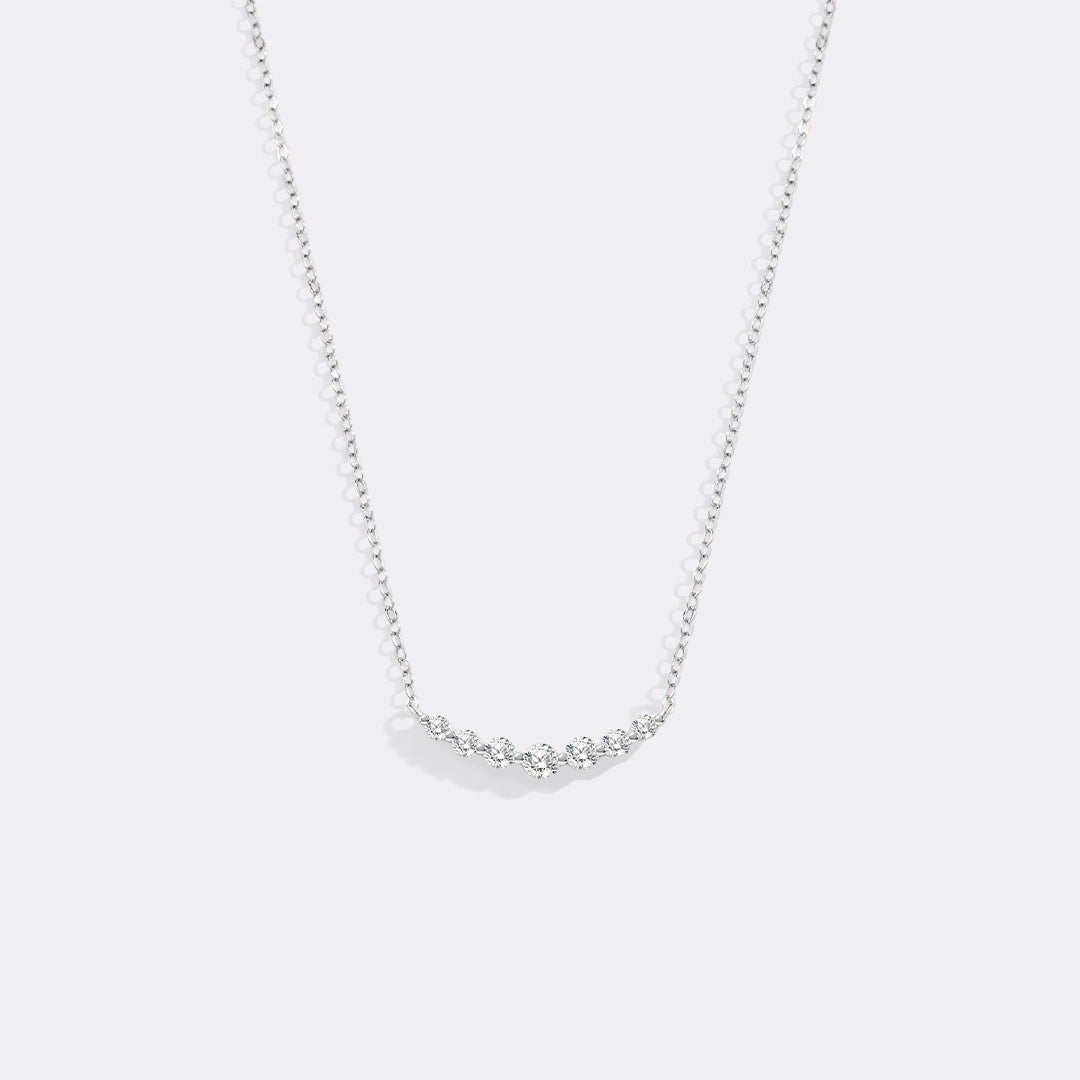 Collana Classica Arc con Diamanti