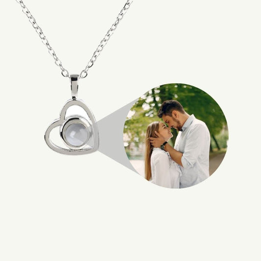 Personalised heart necklace - PJULAN - pjulan