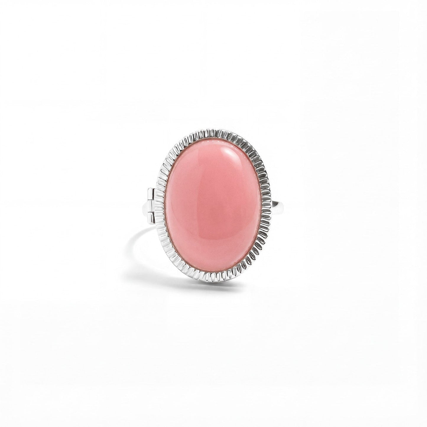 Anello Medaglione Personalizzato con Pietre Semipreziose
